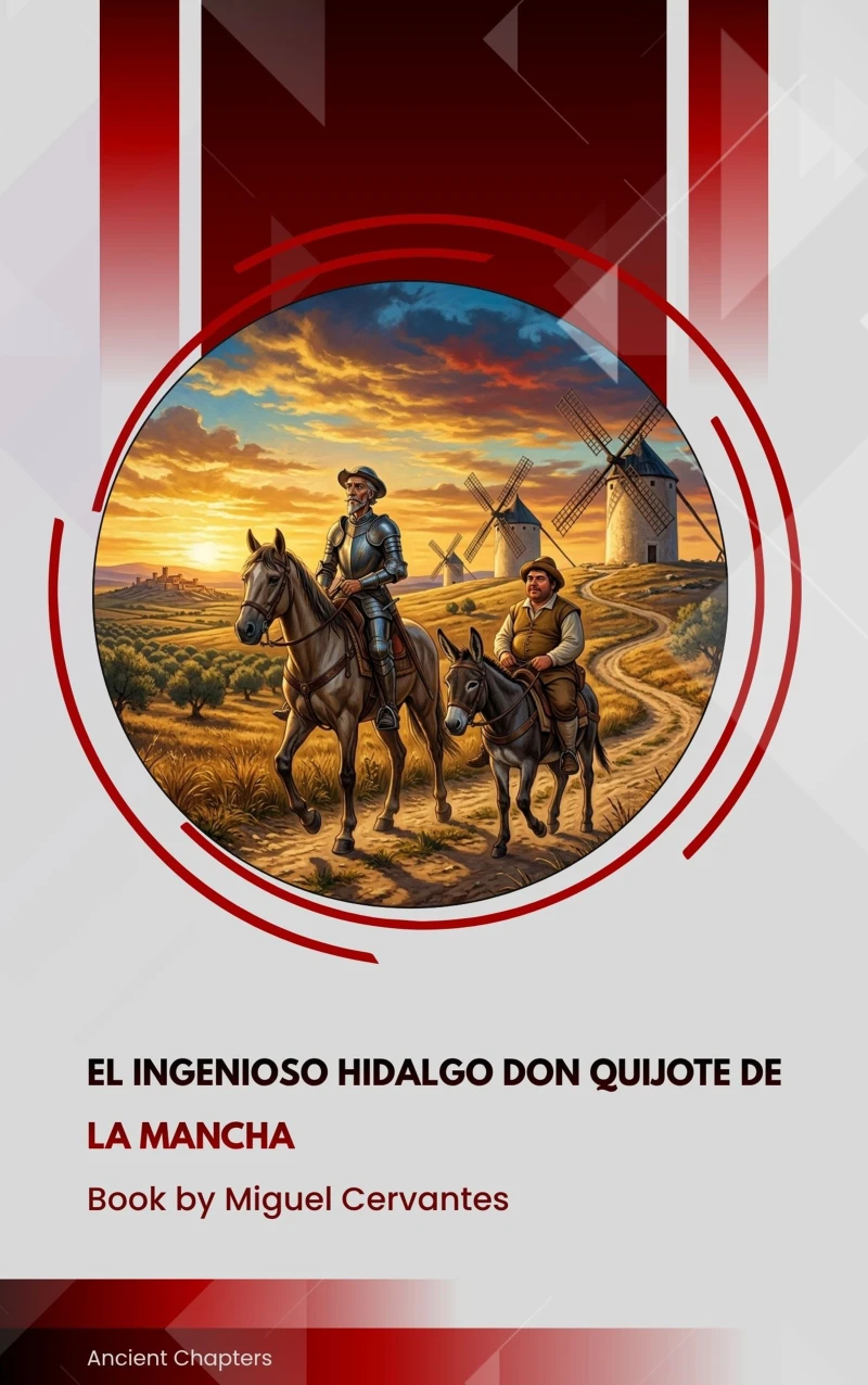 Portada: El ingenioso hidalgo Don Quijote de la Mancha