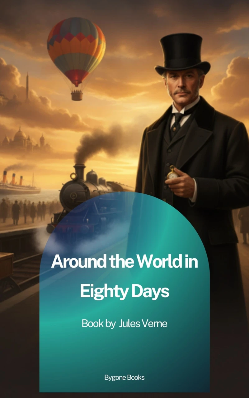 Portada: Around the World in Eighty Days