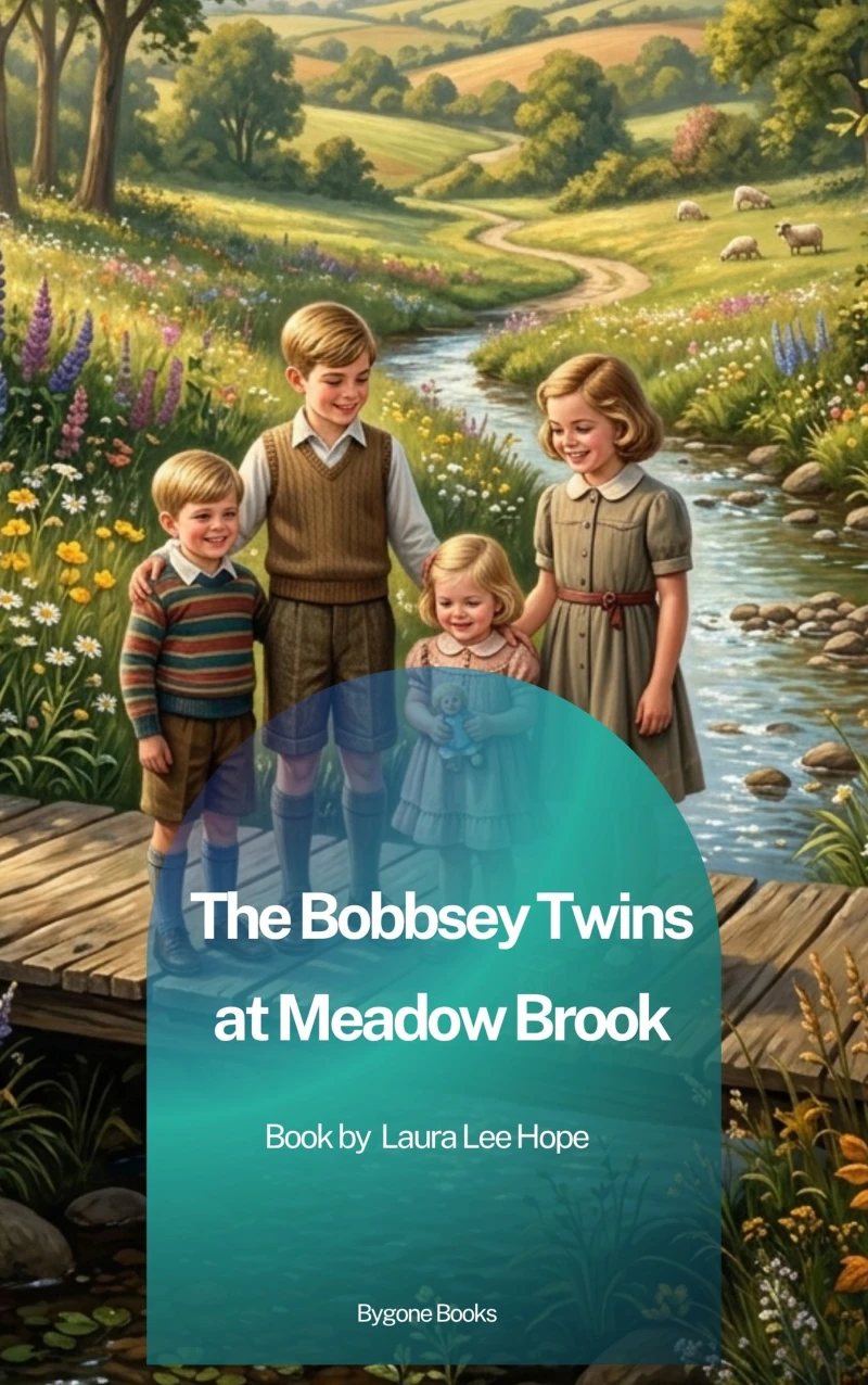 Portada: The Bobbsey Twins at Meadow Brook