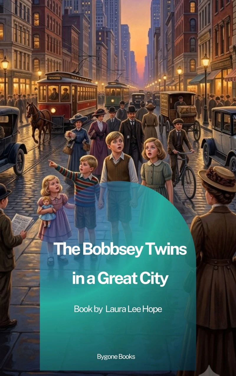 Portada: The Bobbsey Twins in a Great City