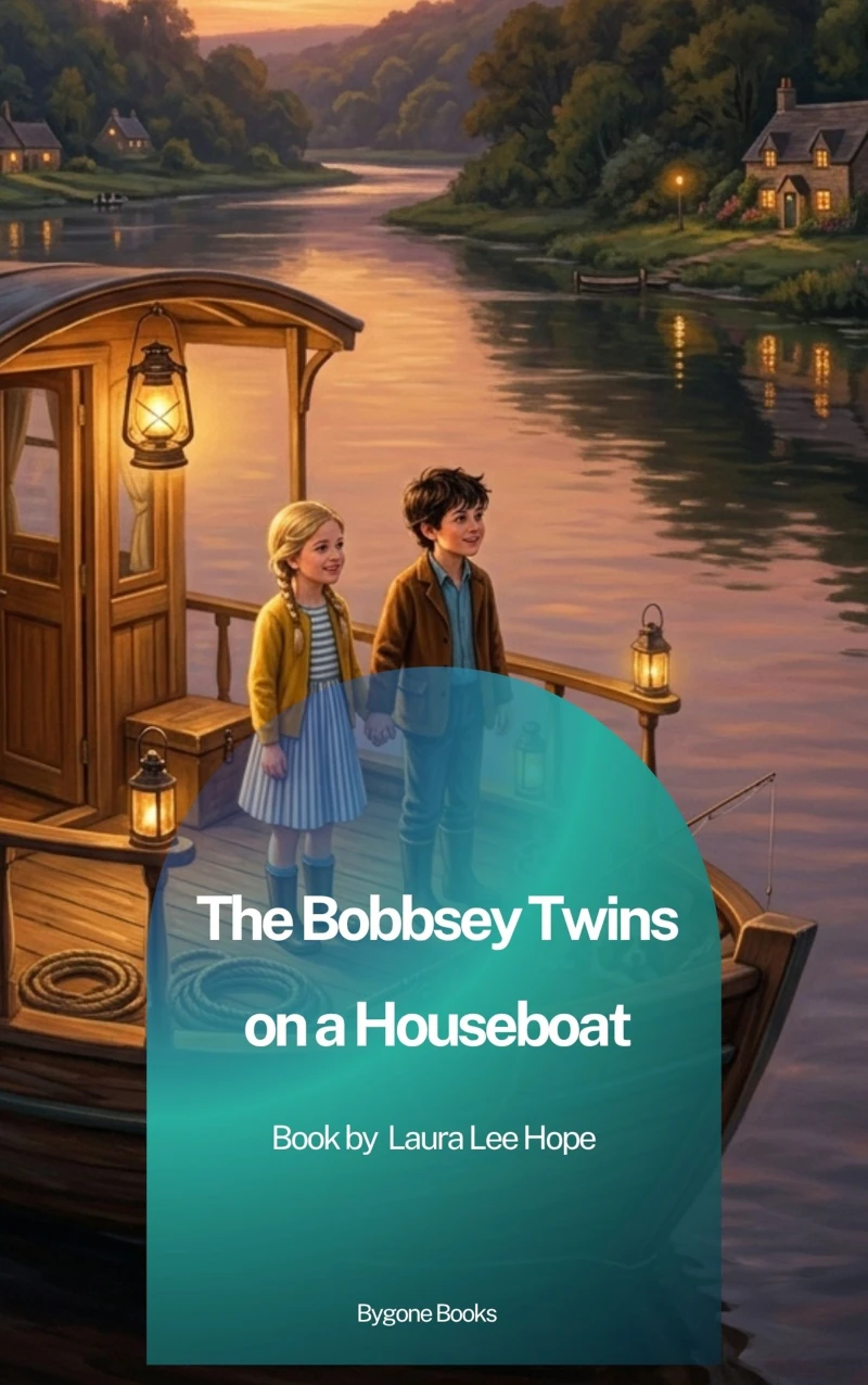 Portada: The Bobbsey Twins on a Houseboat