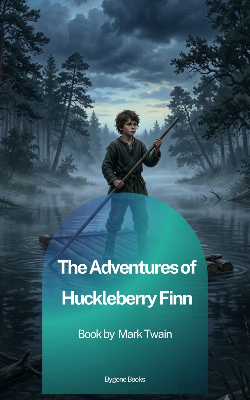 Portada: The Adventures of Huckleberry Finn