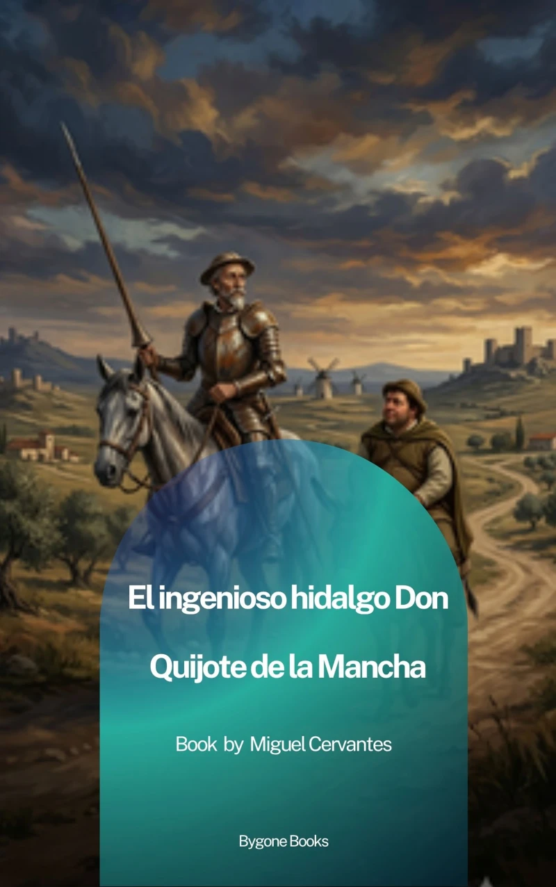 Portada: El ingenioso hidalgo Don Quijote de la Mancha