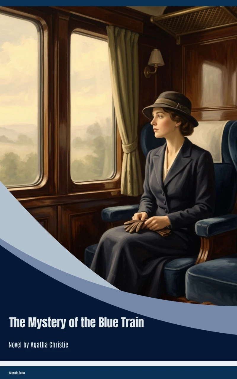 Portada: The mystery of the Blue Train