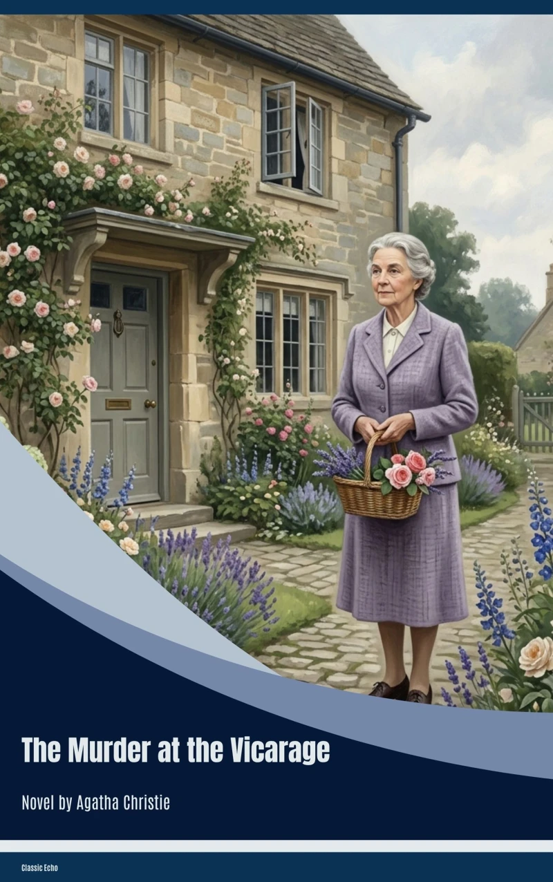 Portada: The Murder at the Vicarage