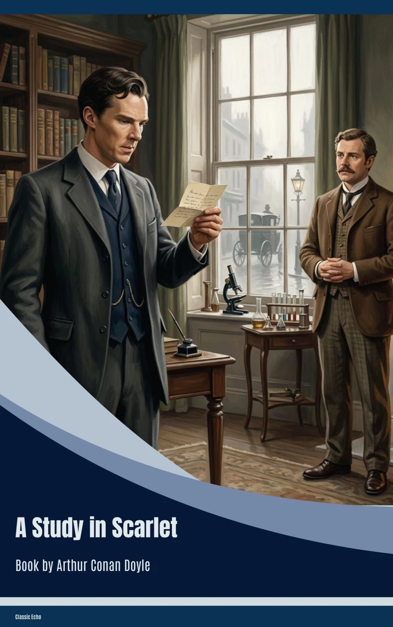 Portada: A Study in Scarlet
