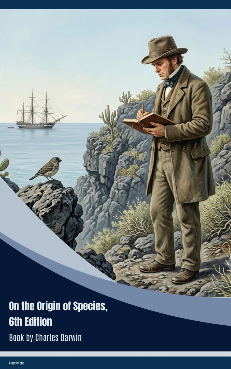Portada: On the Origin of Species, 6th Edition