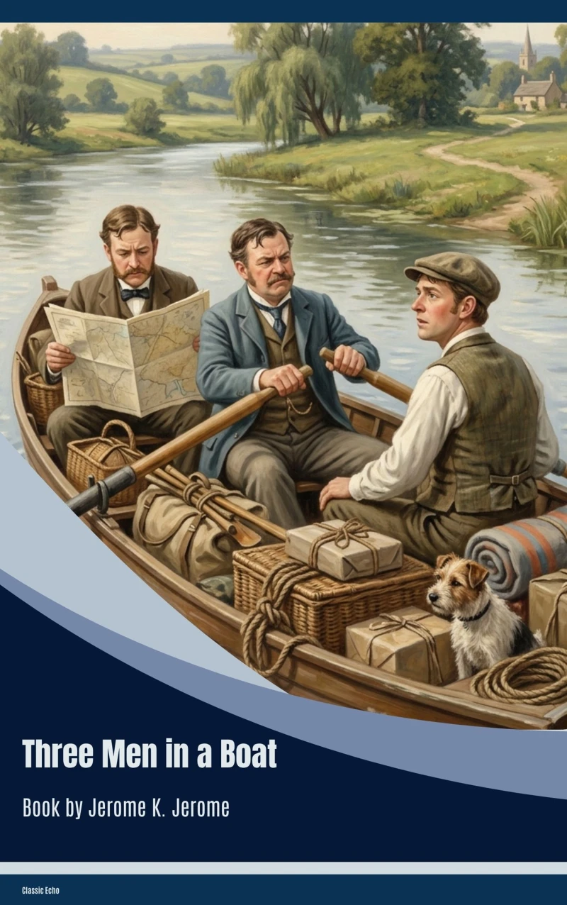 Portada: Three Men in a Boat