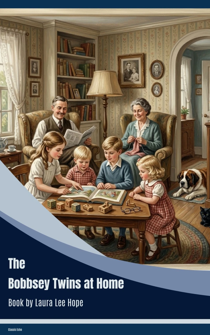 Portada: The Bobbsey Twins at Home