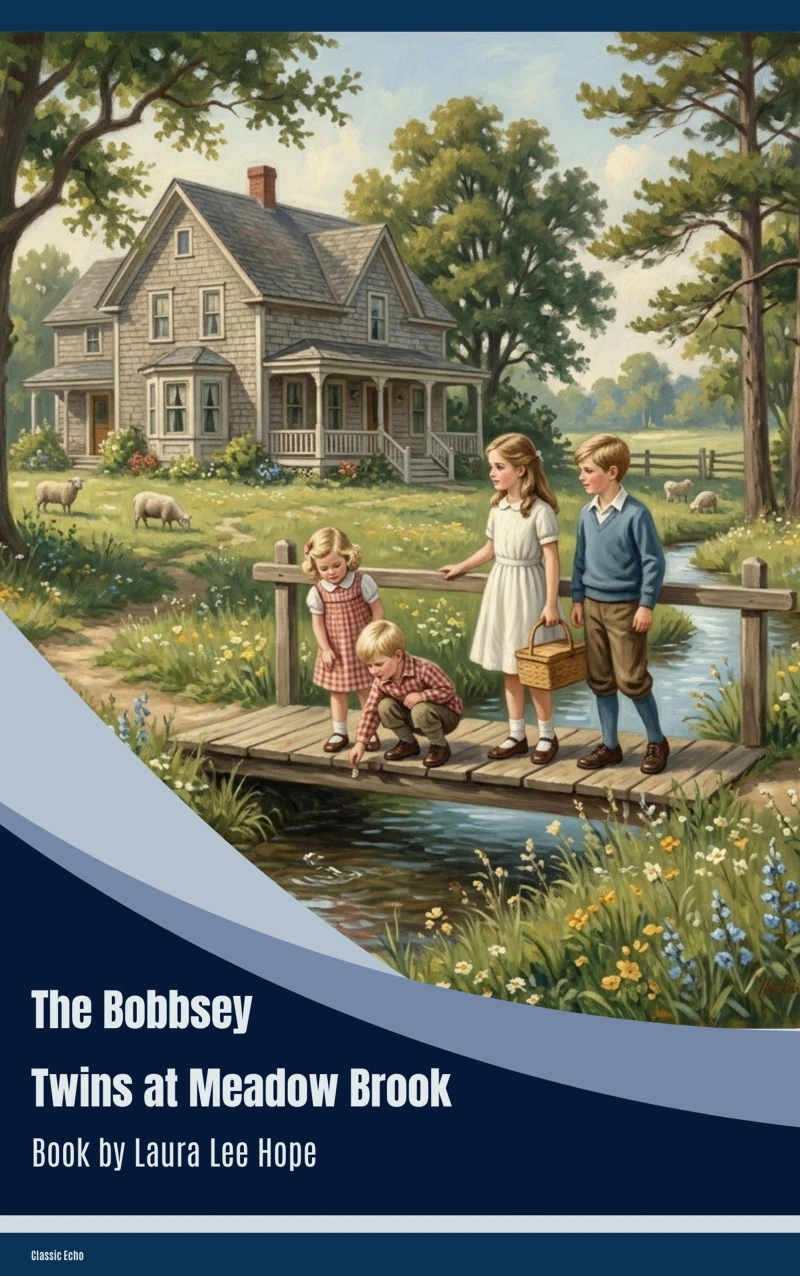 Portada: The Bobbsey Twins at Meadow Brook