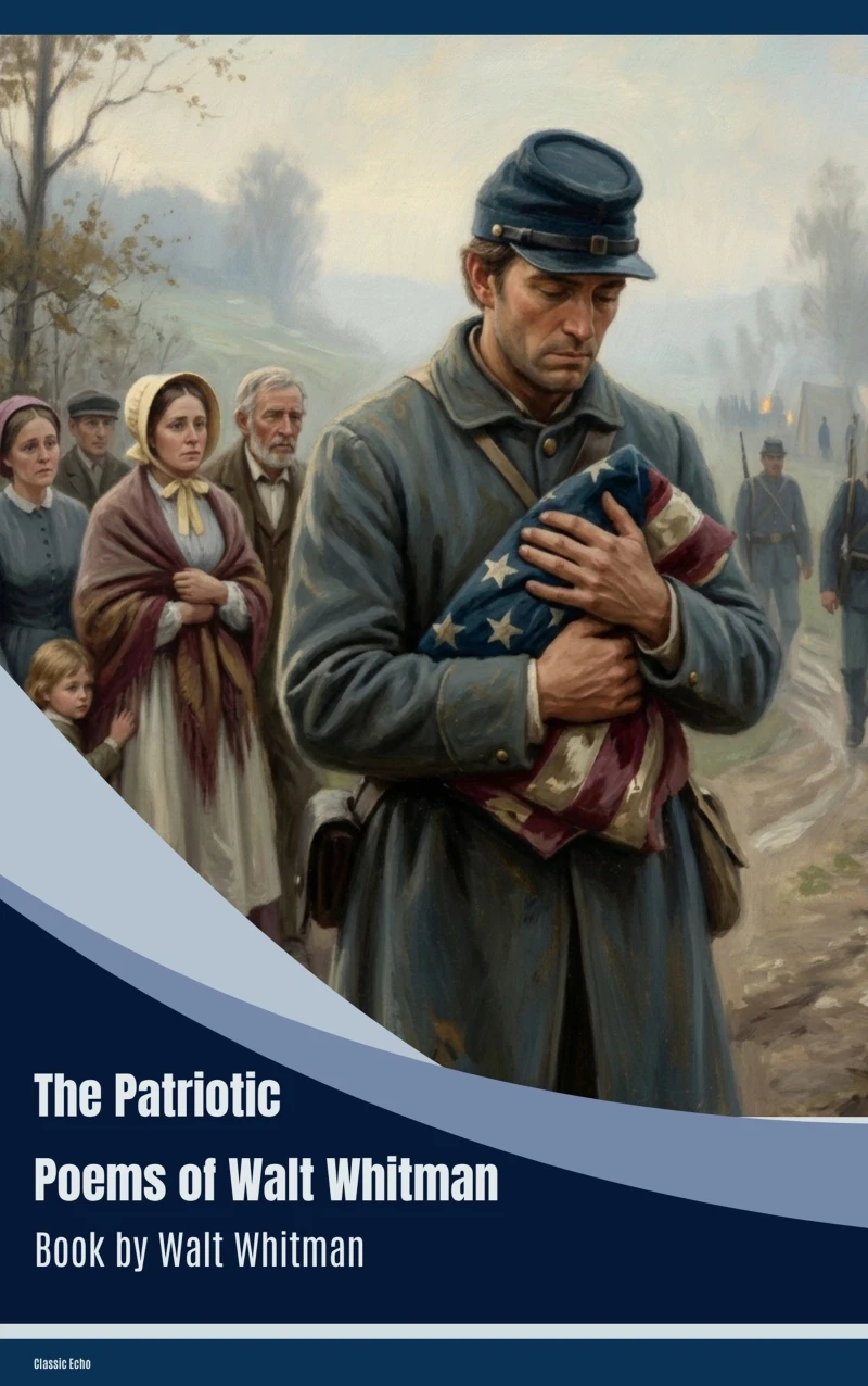 Portada: The Patriotic Poems of Walt Whitman