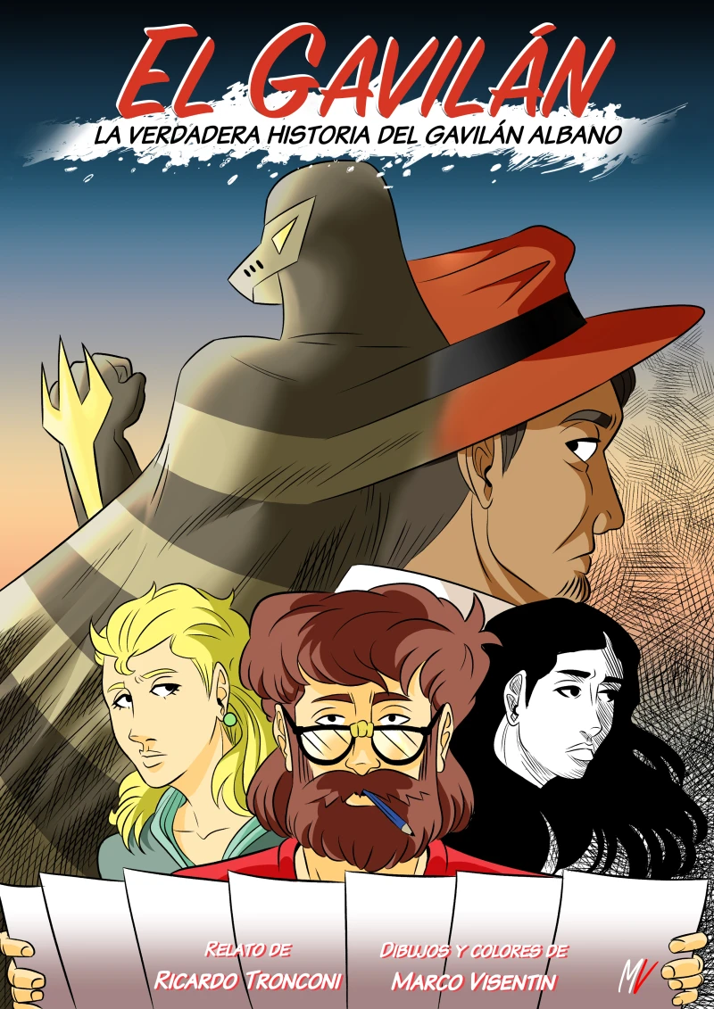 Portada: El Gavilán - cómic en color