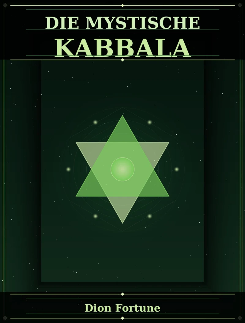 Portada: Die mystische Qabalah