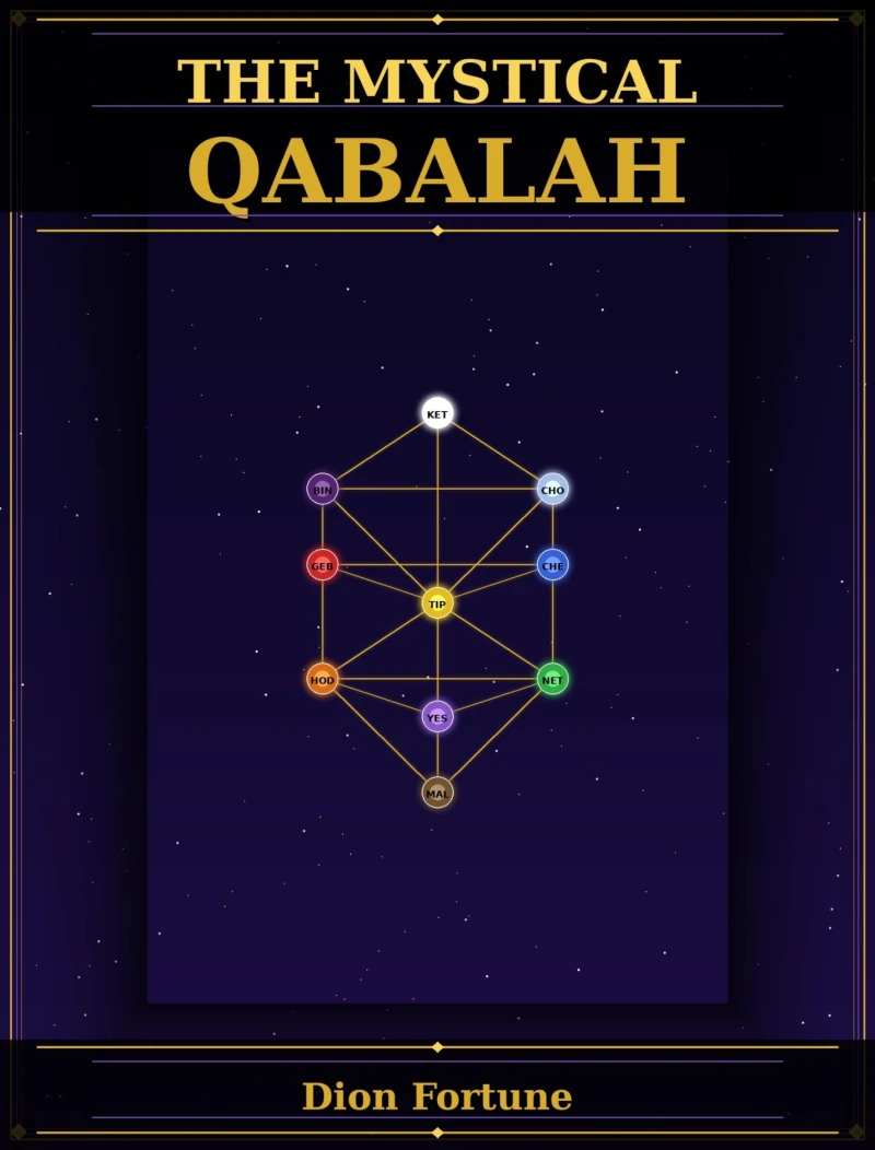 Portada: The Mystical Qabalah
