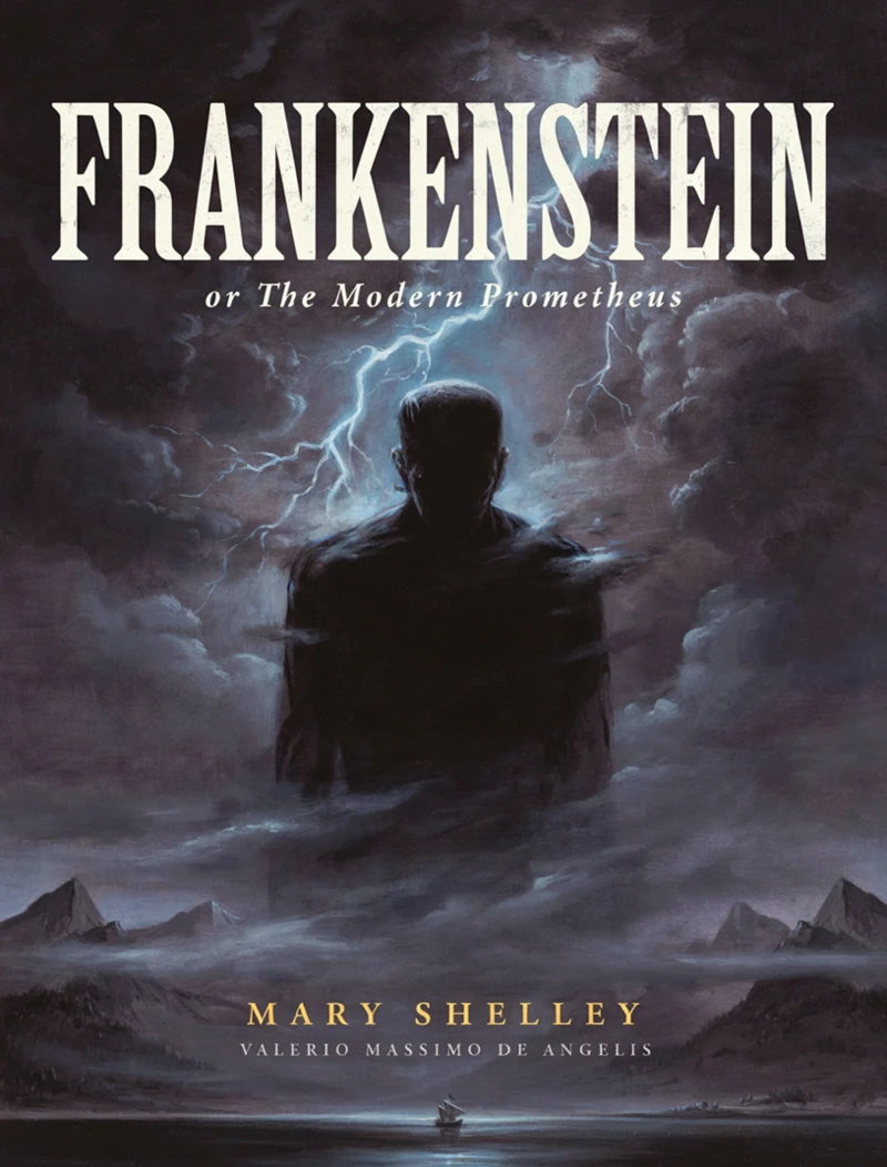 Portada: Frankenstein; or, The Modern Prometheus