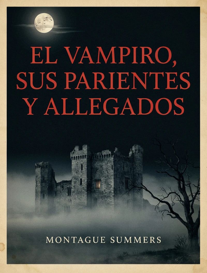 Portada: El vampiro, sus parientes y allegados