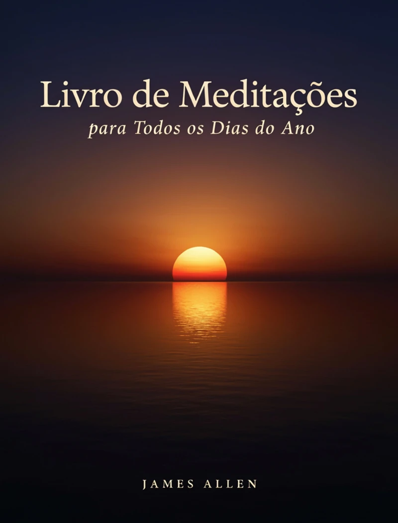 Portada: Livro de Meditações para Todos os Dias do Ano