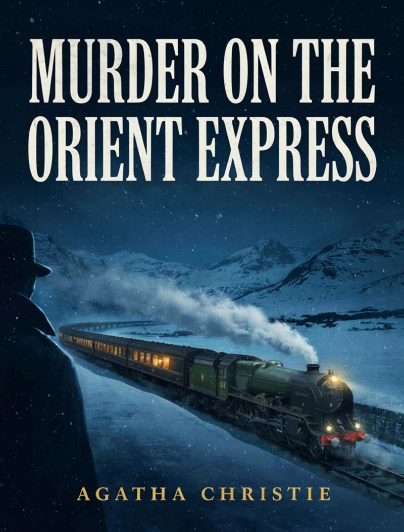 Portada: Murder on the Orient-Express