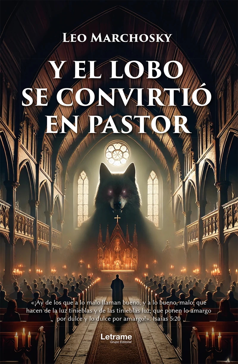 Portada: Y el lobo se convirtió en pastor