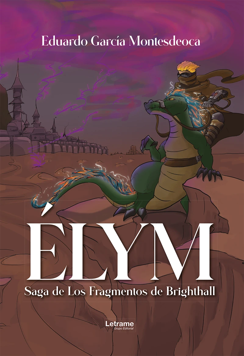 Portada: Elym, saga de los fragmentos de Brighthall