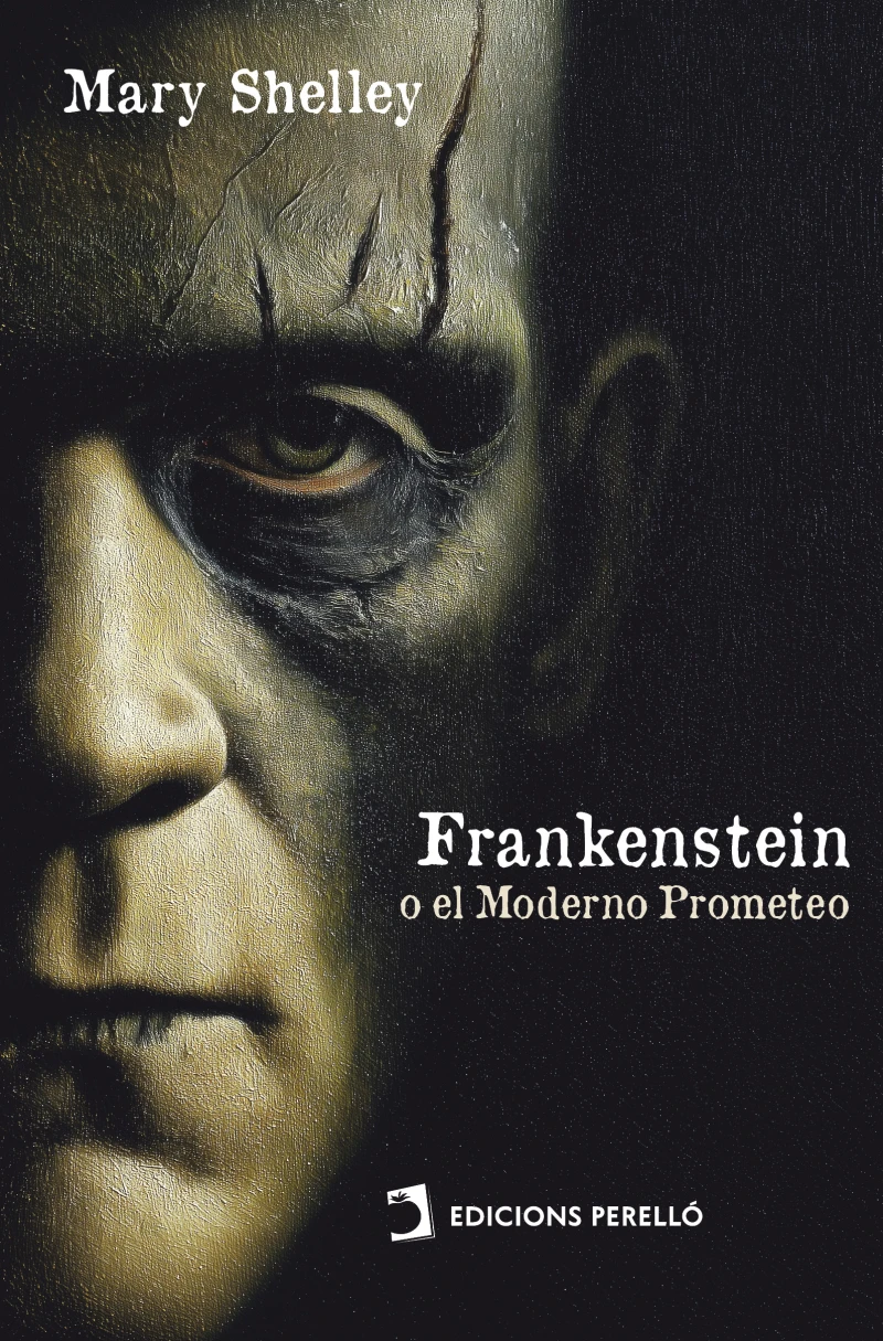 Portada: Frankenstein; o El Moderno prometeo