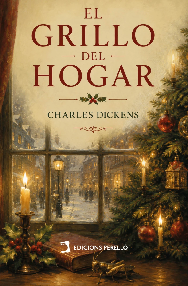 Portada: El grillo del hogar