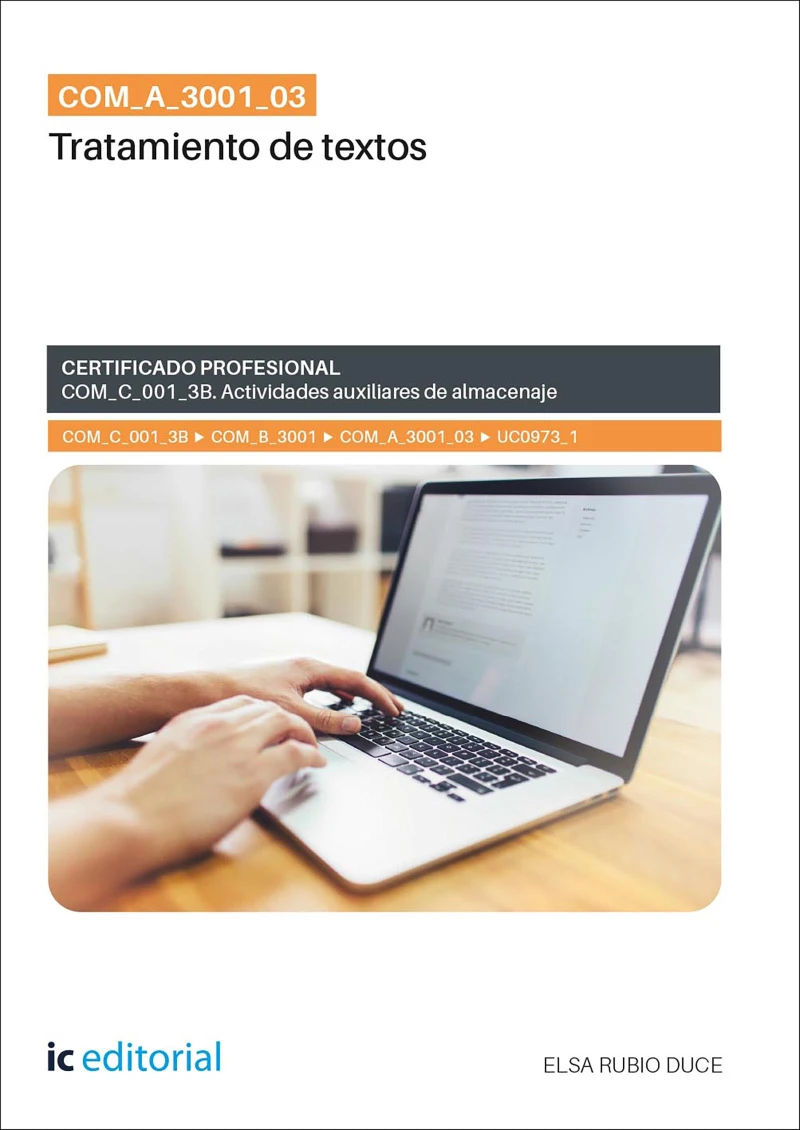 Portada: COM_A_3001_03. Tratamiento de textos