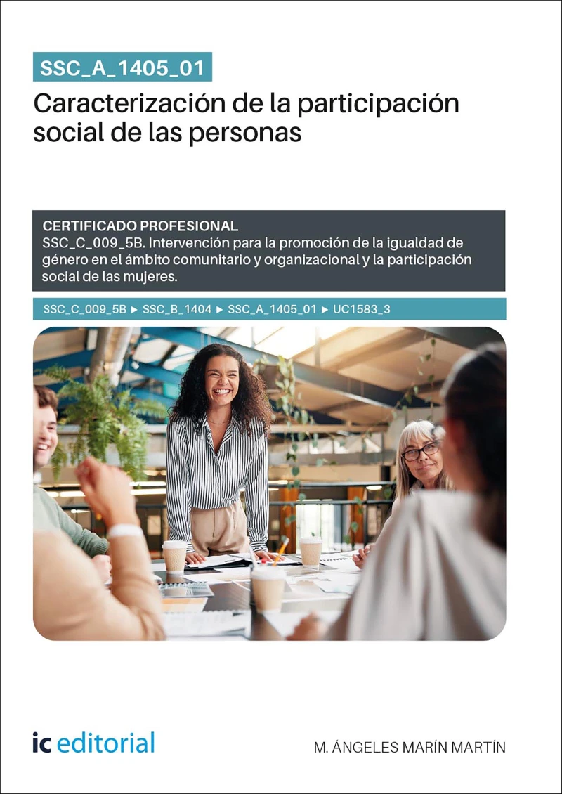 Portada: SSC_A_1405_01. Caracterización de la participación social de las personas