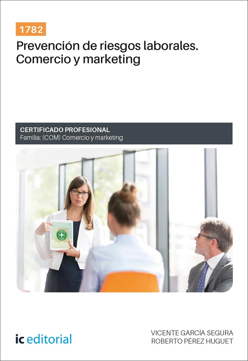 Portada: 1782. Prevención de riesgos laborales. Comercio y marketing