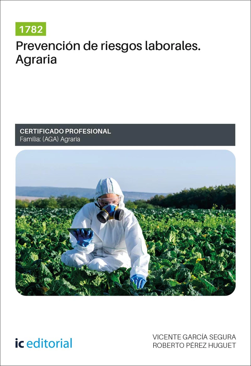 Portada: 1782. Prevención de riesgos laborales. Agraria