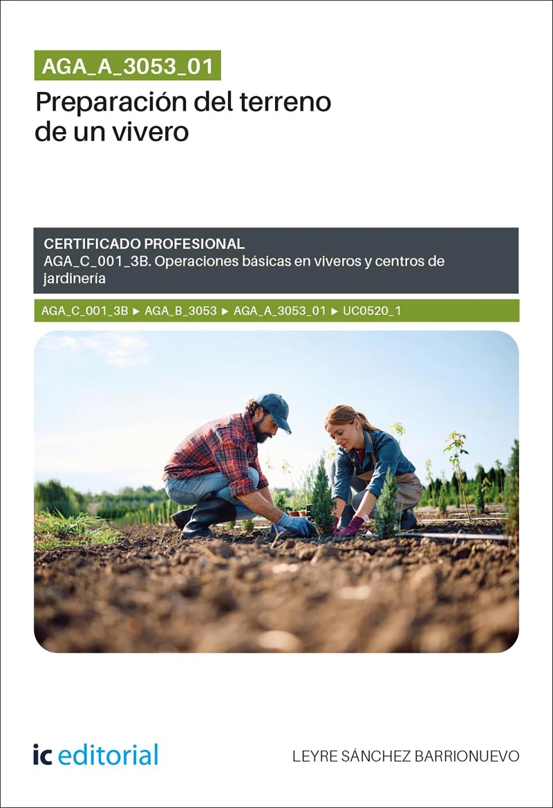 Portada: AGA_A_3053_01. Preparación del terreno de un vivero. AGA_C_001_3B