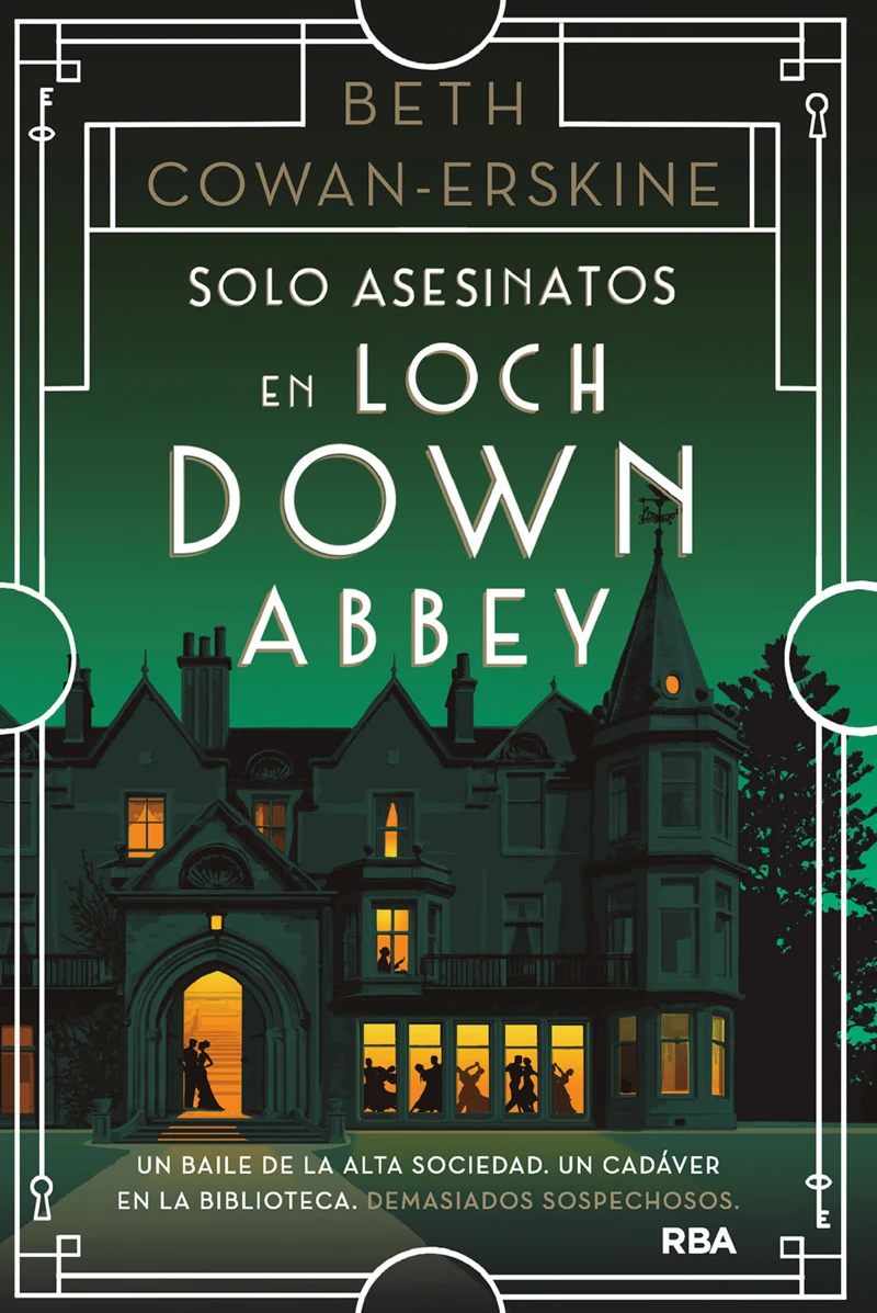 Portada: Solo asesinatos en Loch Down Abbey