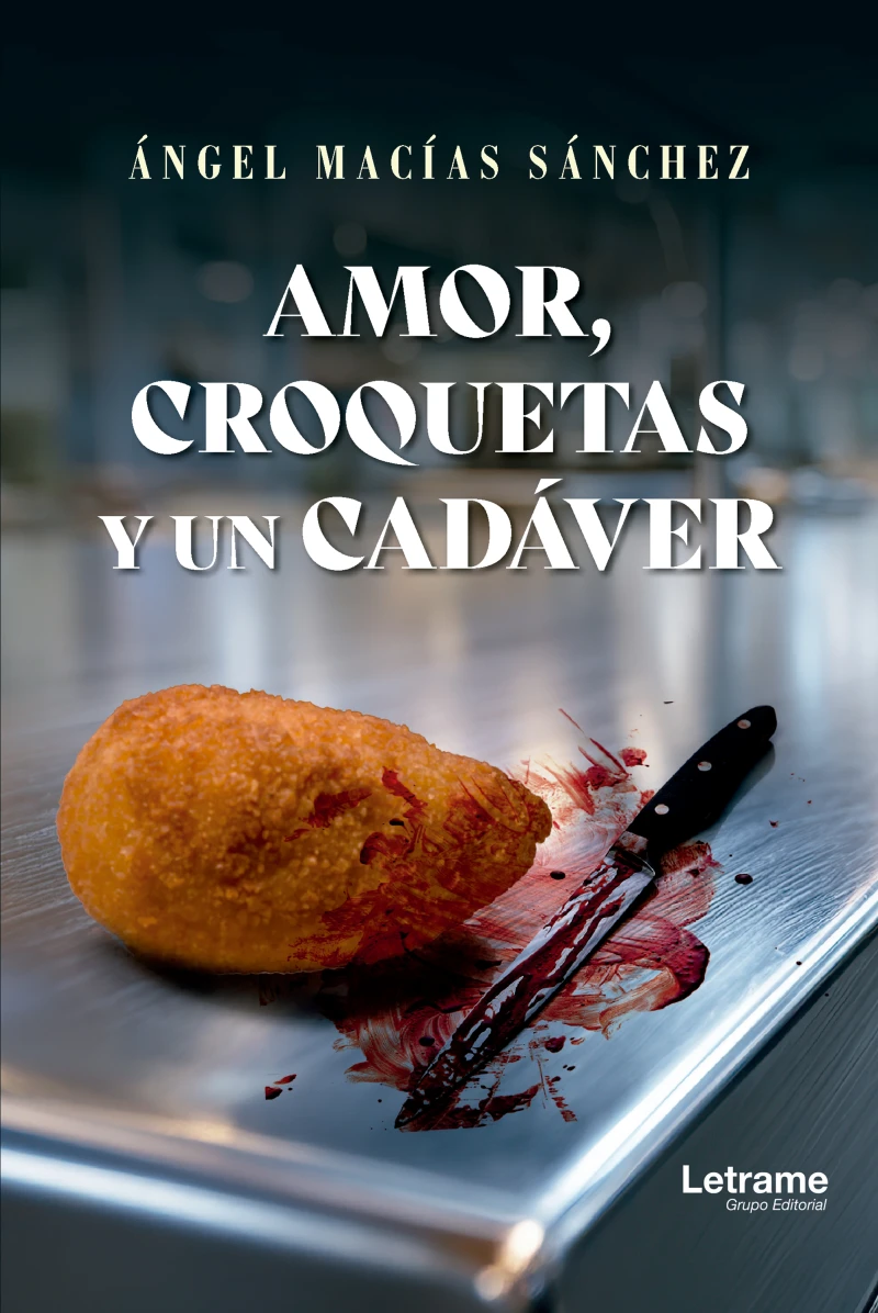 Portada: Amor, croquetas y un cadáver