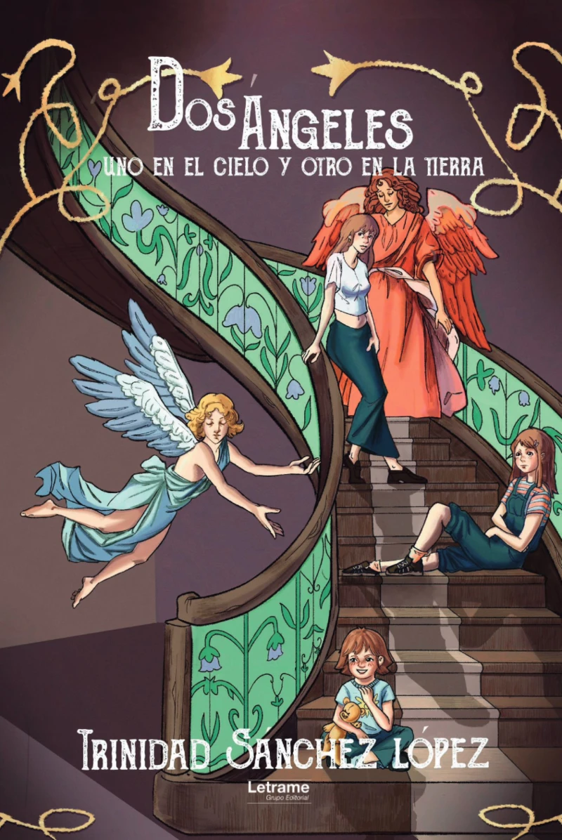 Portada: Dos Ángeles. Uno en el cielo y otro en la tierra
