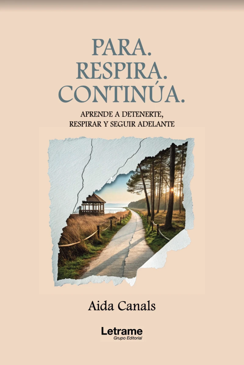 Portada: Para.  Respira. Continúa
