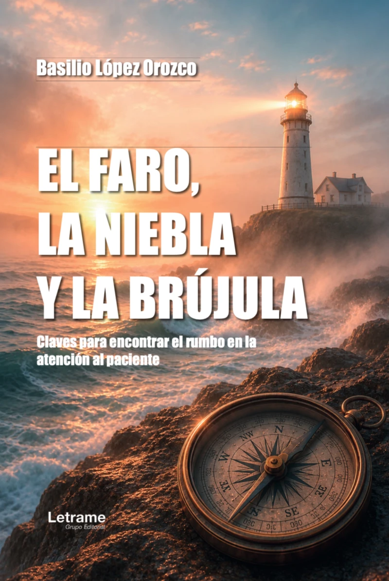 Portada: El faro, la niebla y la brújula