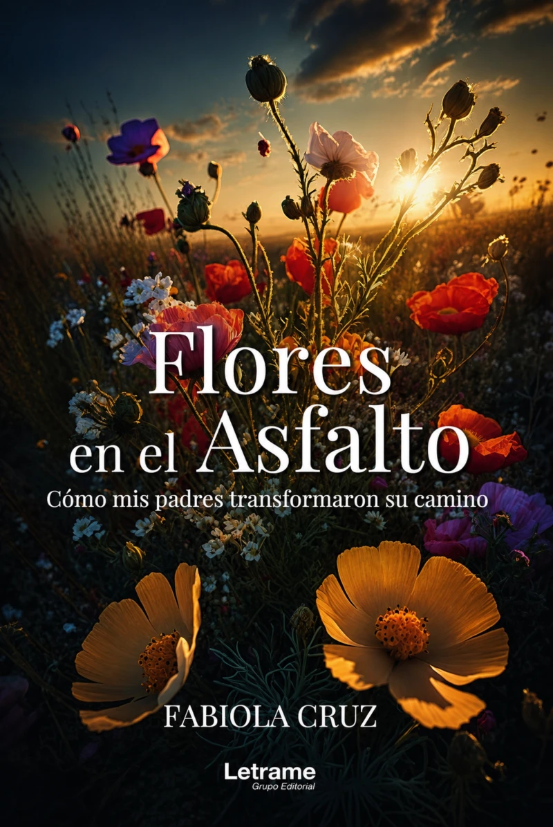 Portada: Flores en el asfalto