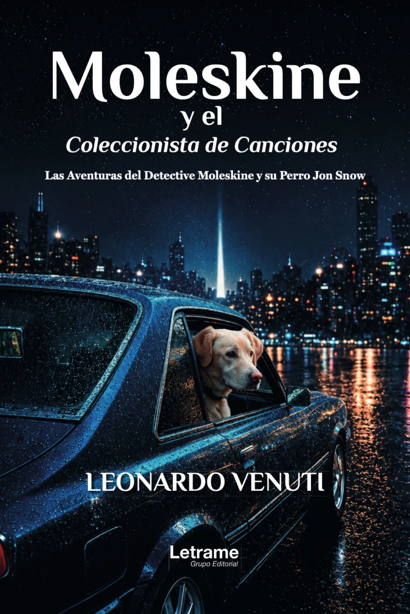 Portada:  Moleskine y el Coleccionista de Canciones