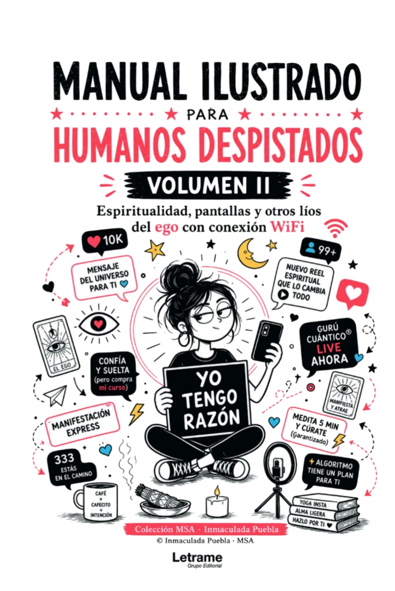 Portada: Manual ilustrado para humanos despistados - Volumen II