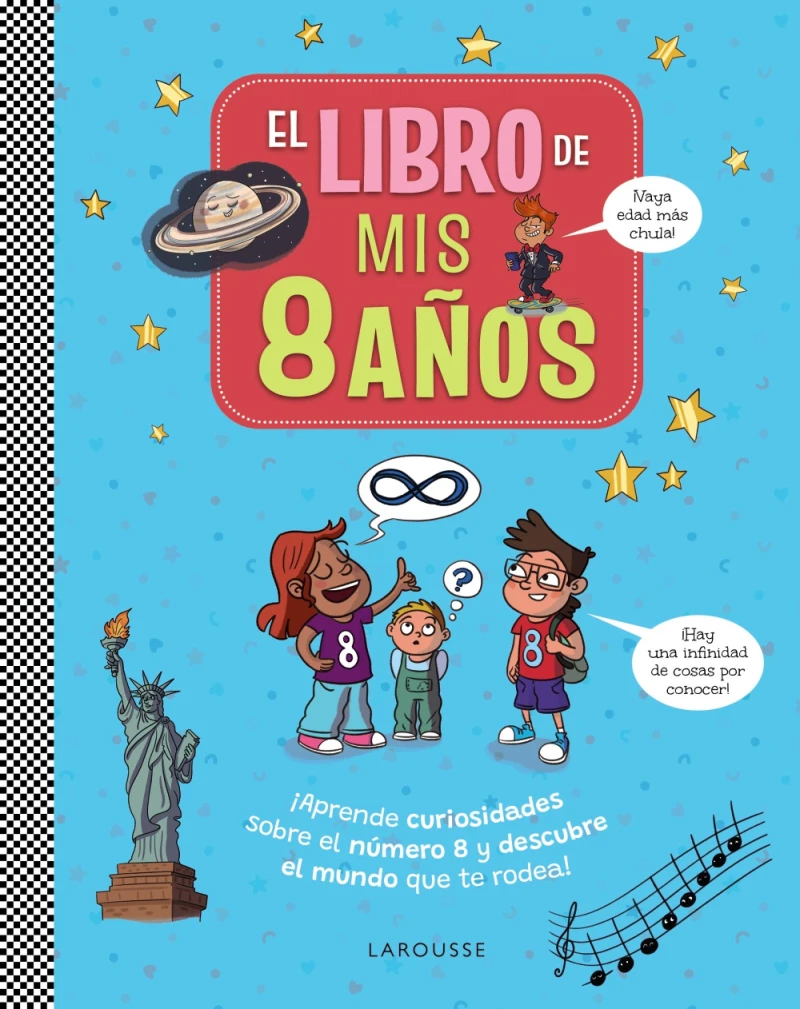 Portada: El libro de mis 8 años