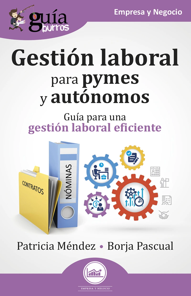 Portada: GuíaBurros: Gestión laboral para pymes y autónomos