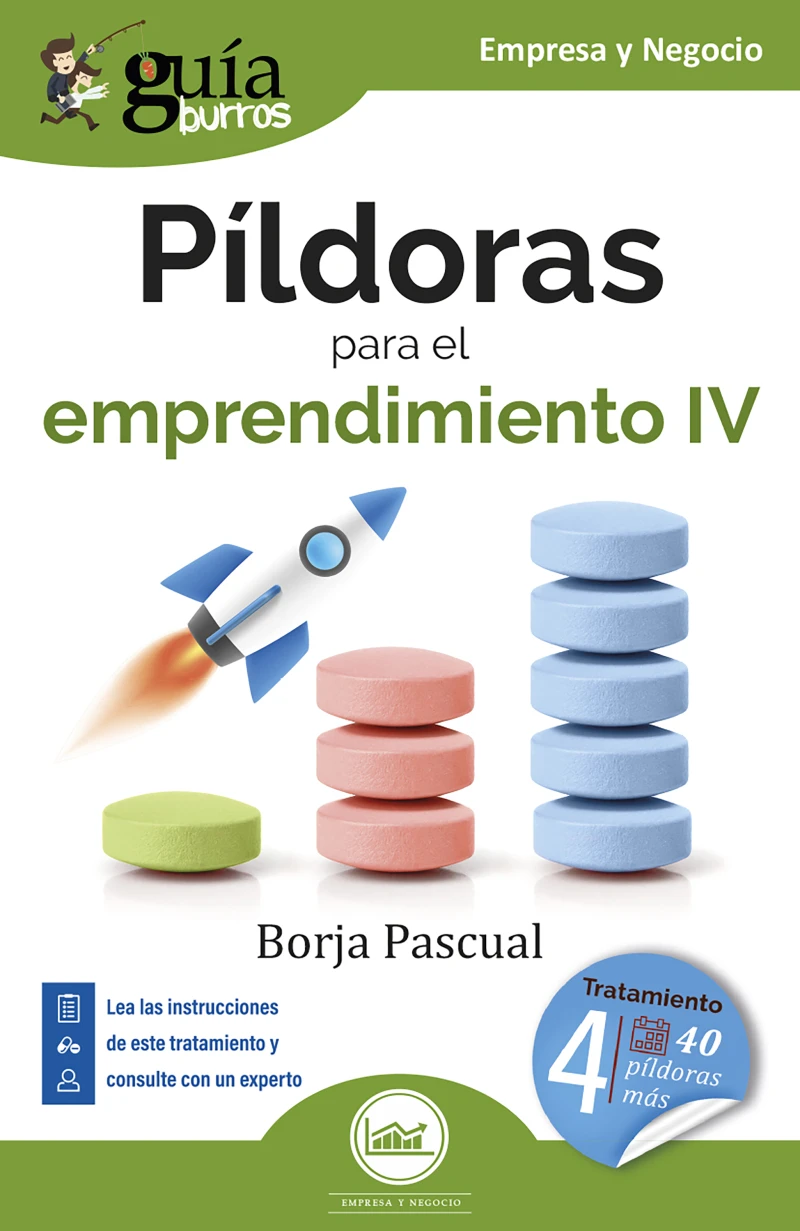 Portada: GuíaBurros: Píldoras para el emprendimiento IV