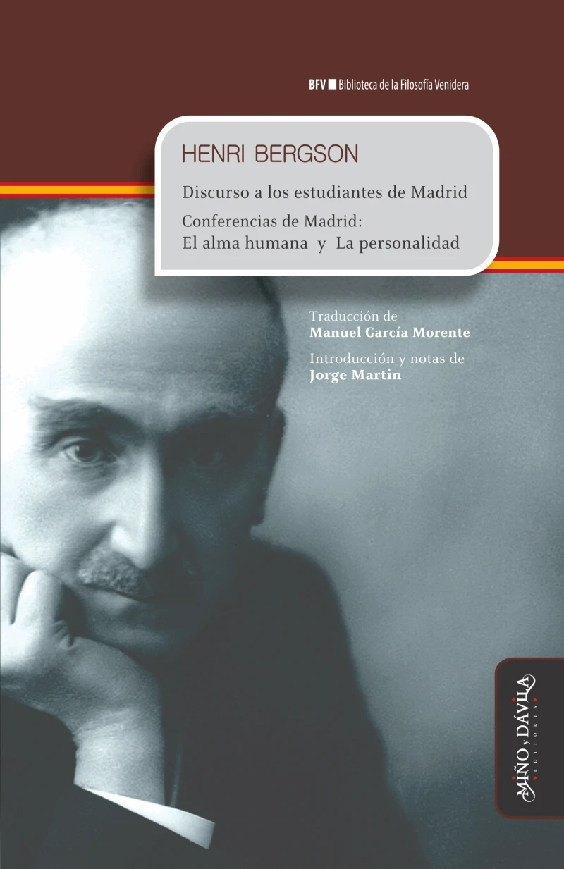 Portada: Discurso a los estudiantes de Madrid
