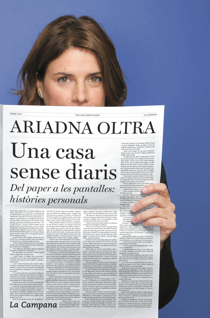 Portada: Una casa sense diaris
