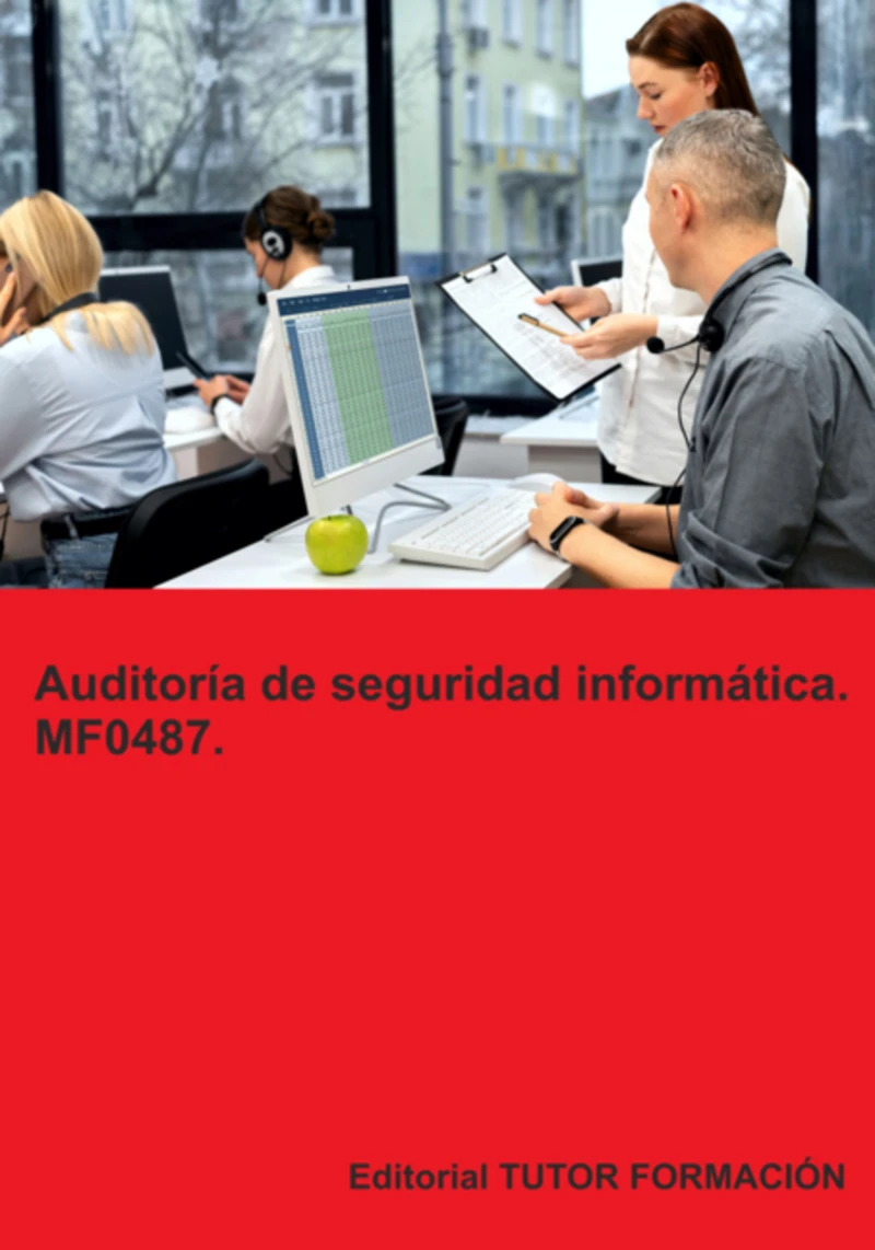 Portada: Auditoría De Seguridad Informática. Mf0487.