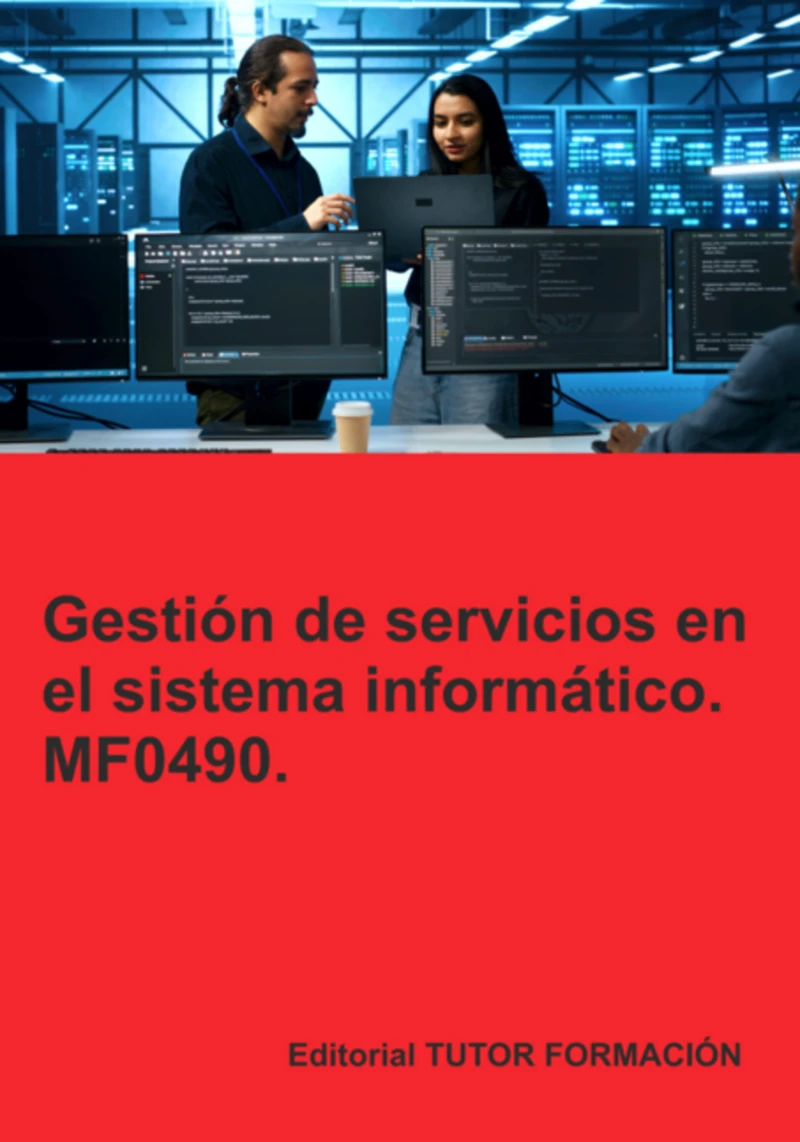 Portada: Gestión De Servicios En El Sistema Informático. Mf0490.