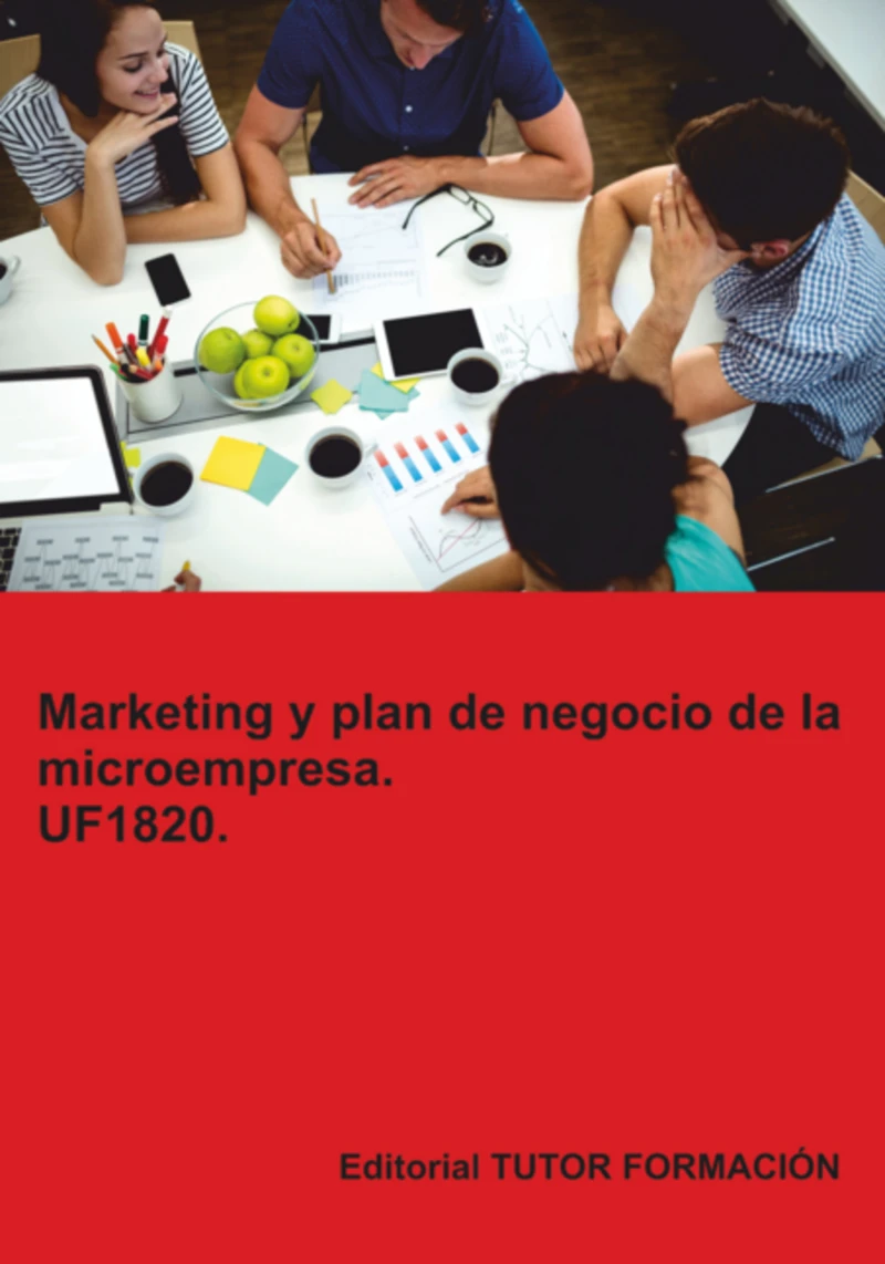 Portada: Marketing Y Plan De Negocio De La Microempresa. Uf1820.