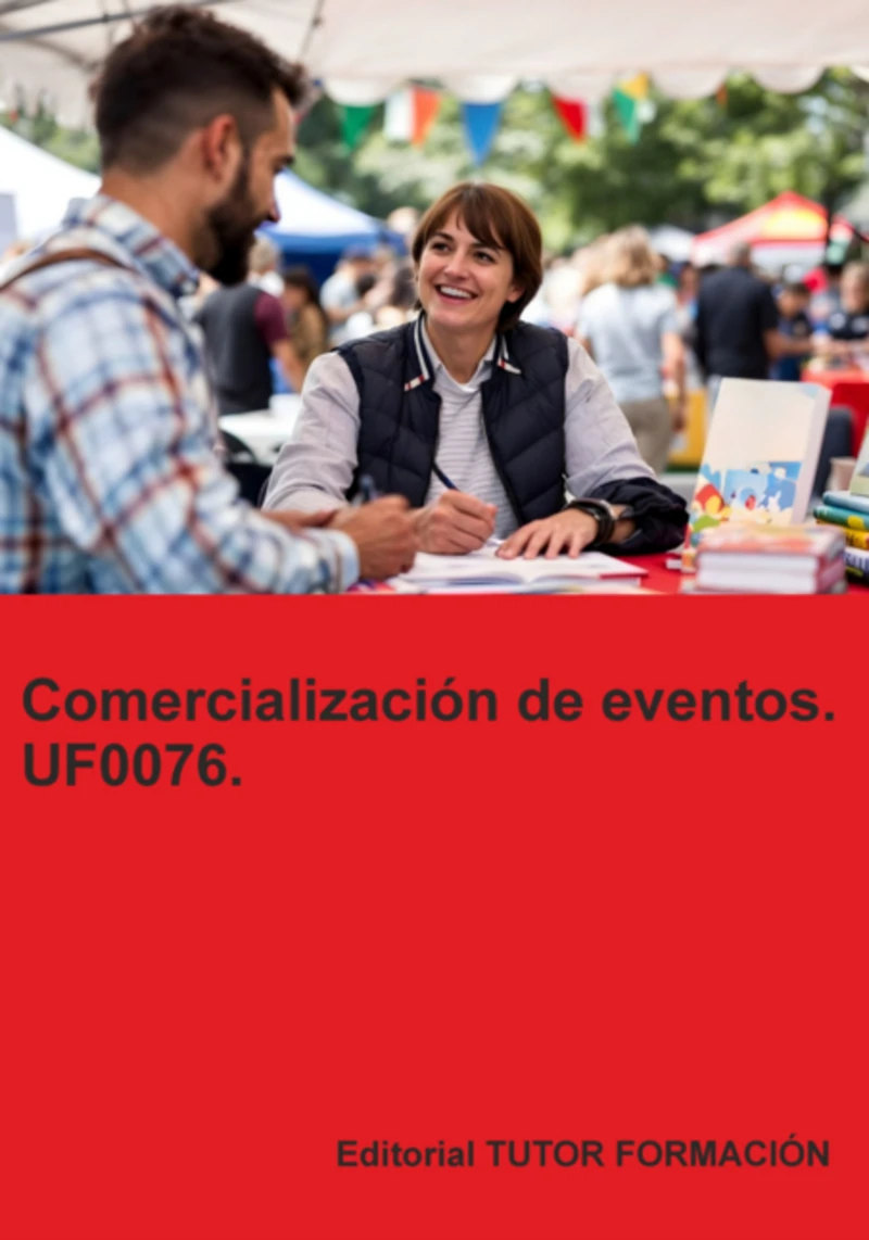Portada: Comercialización De Eventos. Uf0076.