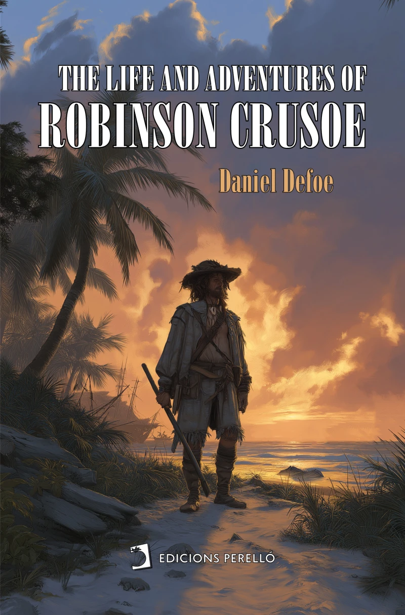 Portada: The Life and Adventures of Robinson Crusoe