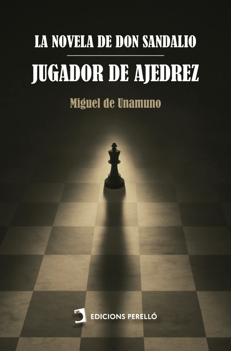 Portada: La novela de don Sandalio, jugador de ajedrez